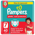 Pampers Premium Care Pants Diapers Size 7 High Absorbency 40 Count