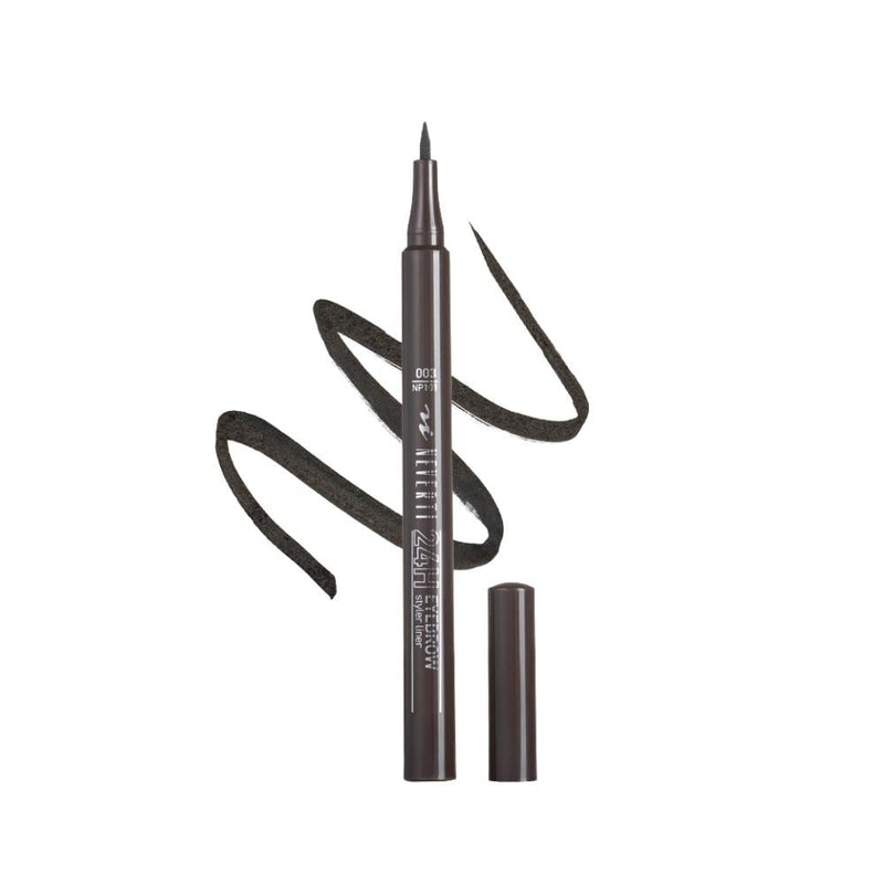 Neverti Liquid Stylerliner Eyebrow Pencil, 003 Natural, Waterproof, Long-Lasting