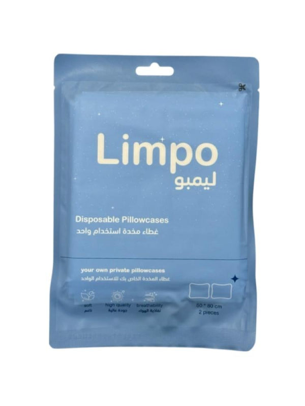 Limpo Disposable Pillowcase Set - Non-Woven Fabric 50 x 80 cm