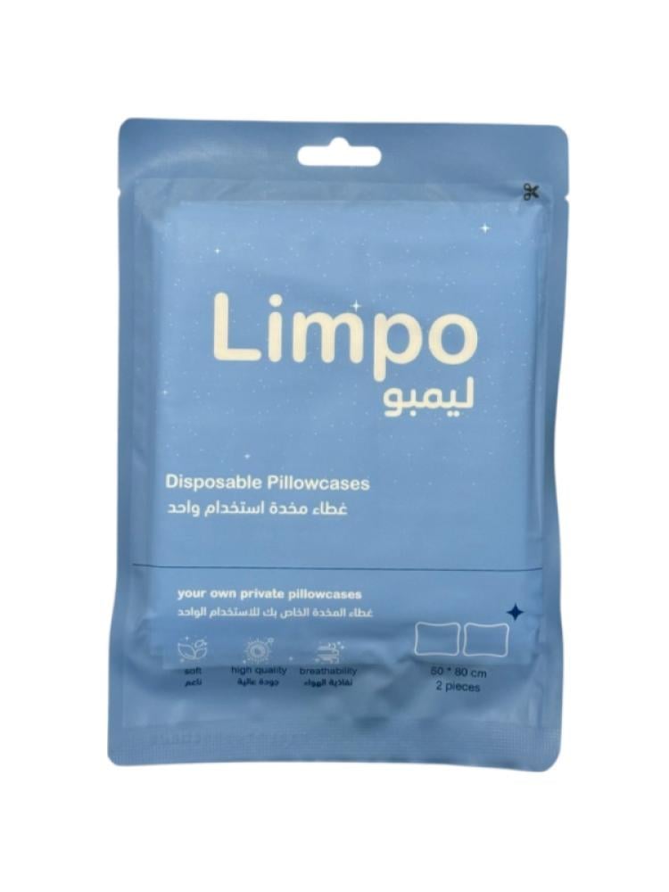 Limpo Disposable Pillowcase Set - Non-Woven Fabric 50 x 80 cm