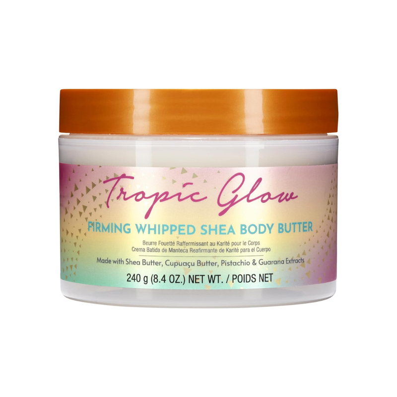Tree Hut Tropic Glow Whipped Body Butter with Shea Butter, Coconut Oil, Guava Extract, 240ml