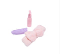 Beauty System 4-Piece Makeup Kit with Hairbrush, Spray Bottle, and Cap