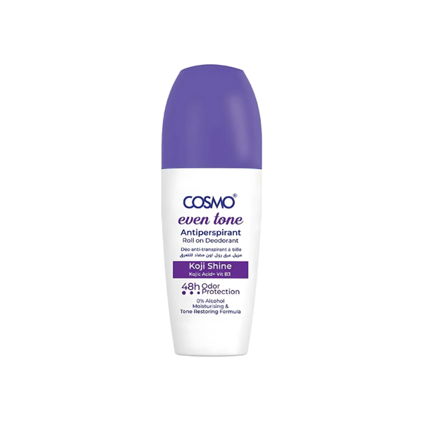 Cosmo Koji Shine Antiperspirant Roll-On Deodorant for Brightening and Odor Protection, 50ml