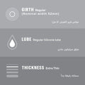 Ultra Thin Condoms Fetherlite 20% Thinner Durex 3 Pack