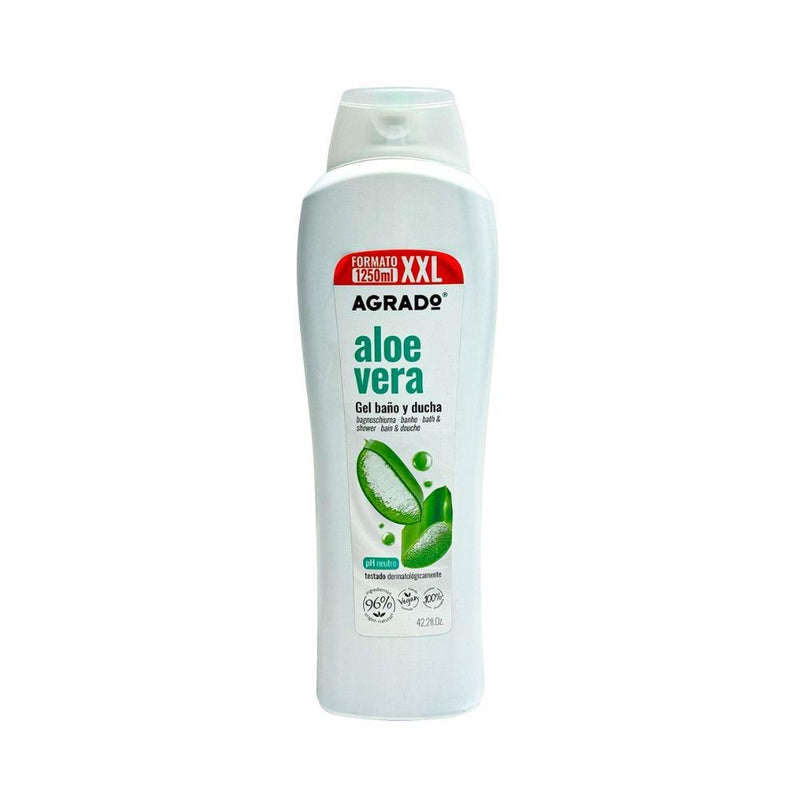 Agrado Aloe Vera Shower Gel, Moisturizing, 1250 ml