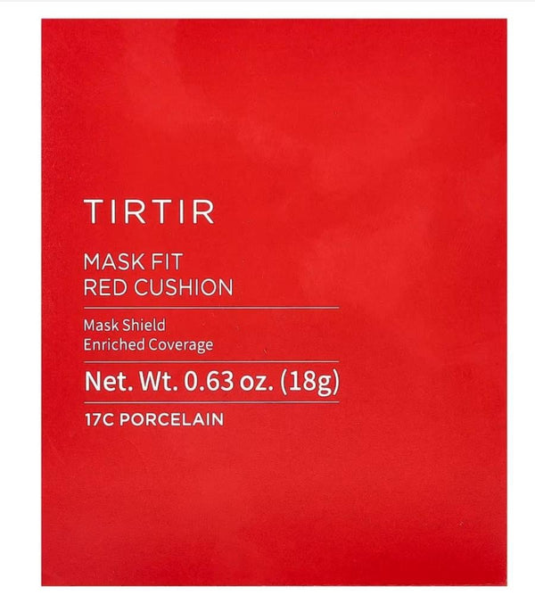 Mask Fit Red Cushion Foundation Porcelain 17C Long-Lasting Tirtir 18g