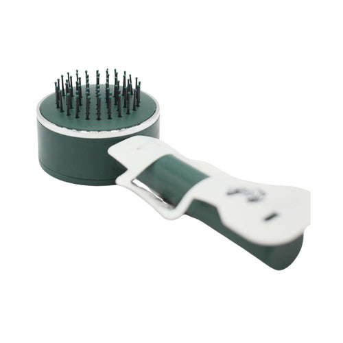 Aether Mini Self-Cleaning Hairbrush N-28-2 Flexible Bristles