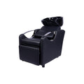 Salon System Denali Black Steel Hand Wash Chair