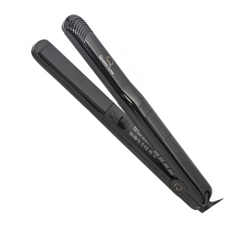Ceramic Vibrating Hair Straightener Digital Temperature Control Queen Line