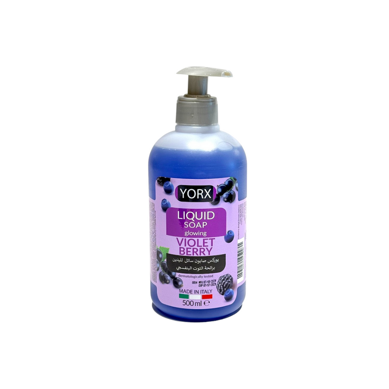 Yorx Purple Berry Scented Moisturizing Liquid Hand Soap 500ml