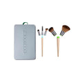 Makeup Brush Travel Case Interchangeable EcoTools 5 Brushes 2 Handles