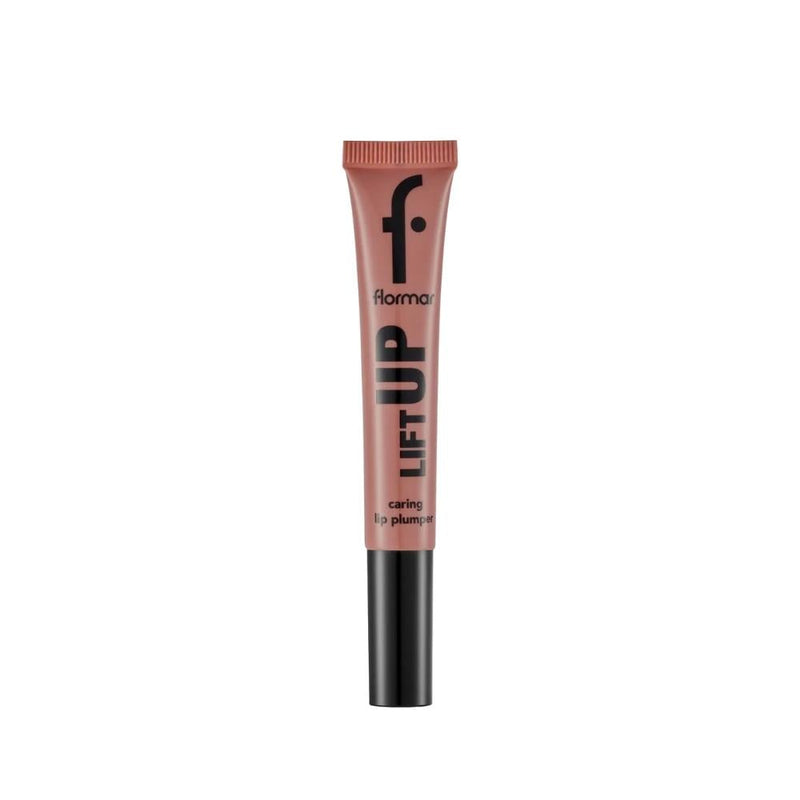 Flormar Lift Up Kerring Plumper Lip Gloss with Hyaluronic Acid, 001 Soft Pink