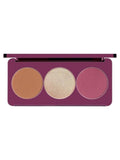 Best Highlighter Palette Trio Carnelian Pop BOLVER 9g