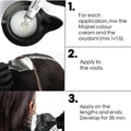 Permanent Hair Color Grey Coverage Deep Gray L'Oreal Professionnel Majirel 60ml