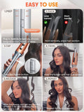 Curling Iron for Big Bouncy Curls 32mm Frizz Reduction SHEGLAM 1 Piece
