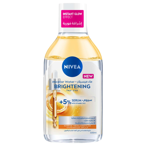 Nivea Micellar Water Brightening Cleansing Makeup Remover 400ml