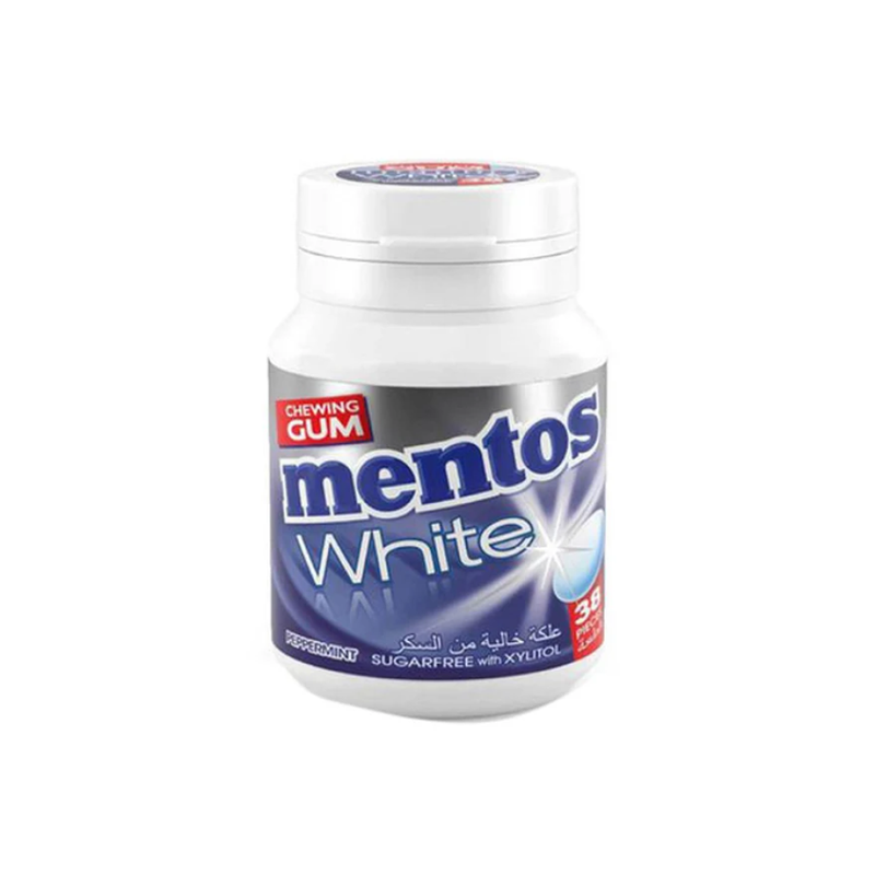 Mentos Chewing Gum Sugar-Free Mint Flavour Long-Lasting 38 Pieces