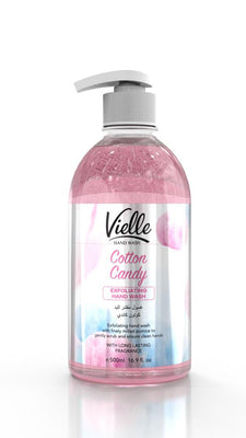 Vielle Scrubbing Hand Wash Cotton Candy - Softening & Exfoliating 500ML