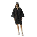 Salon System Disposable Robe - Comfortable, Hygienic - Black (10 Pieces)