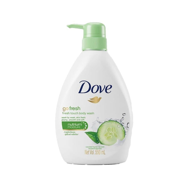 Tea Tree Body Wash Fresh Touch Cucumber & Green Tea Dove 550ml