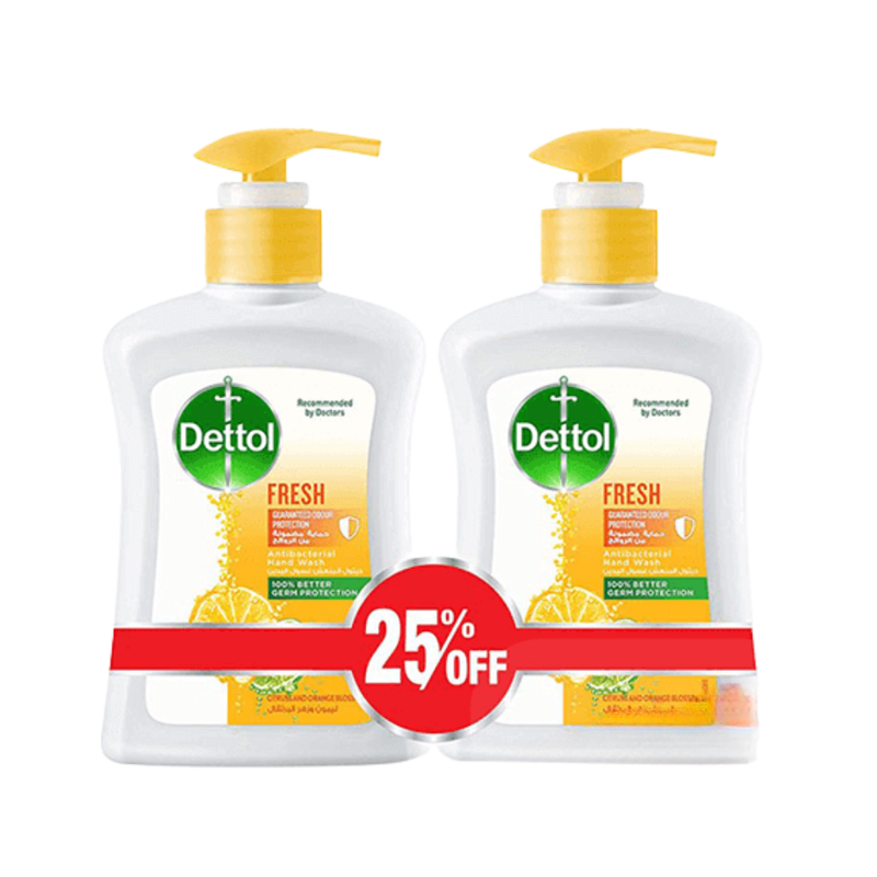 Dettol Hand Wash Price Refreshing Antibacterial Liquid Soap 200ml x 2