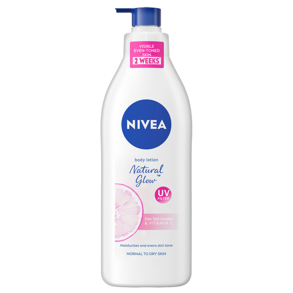 Nivea Body Lotion Natural Glow Even Tone Hydrating 400ml