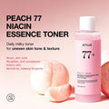 Anua Hydrating Toner Peach 77% Niacin Essence - 250ml