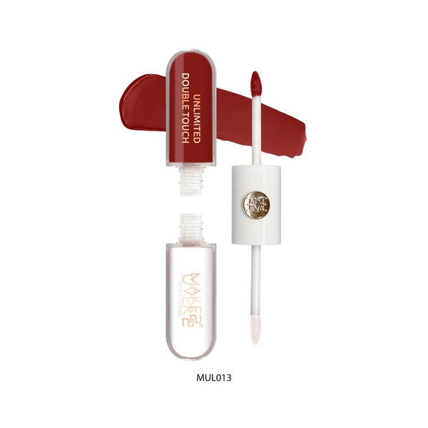 Make Over 22 Matte and Glossy Liquid Lipstick MUL013 Two-Step Long-Lasting