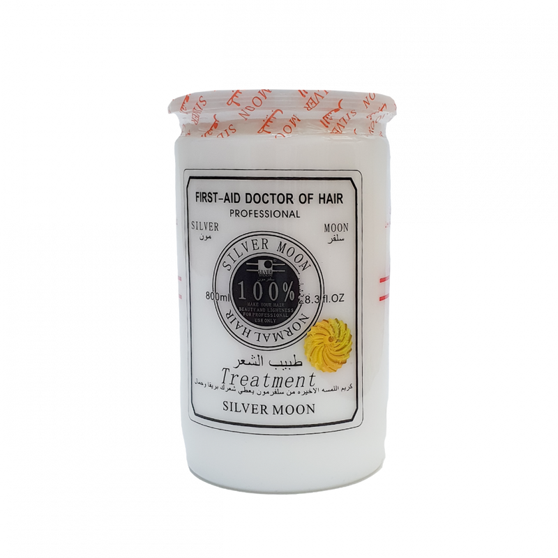 Hair Styling Cream Hydrating Shine Enhancing Silver Moon 800ml
