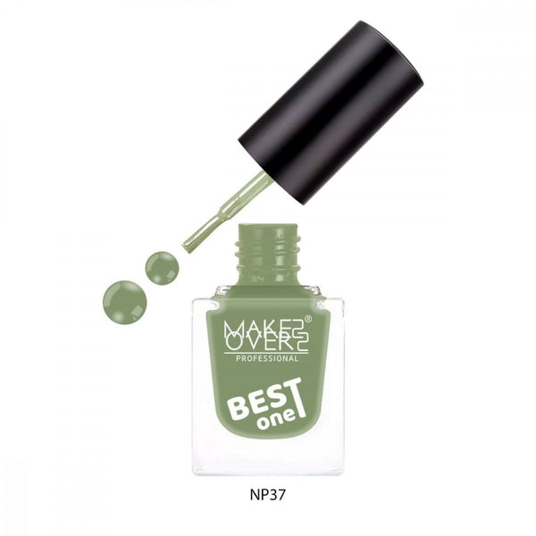 Make Over 22 Nail Polish NP37 High-Gloss Chip-Resistant Formula