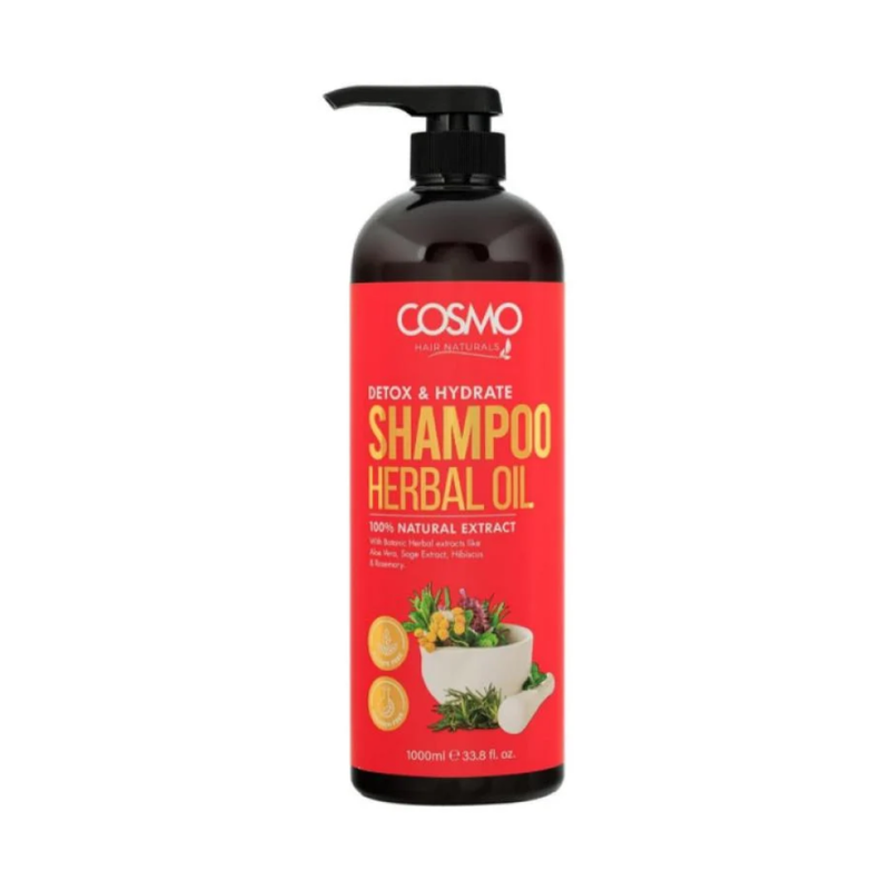 Herbal Oil Extract Shampoo Nourishing and Strengthening Cosmo 1000ml