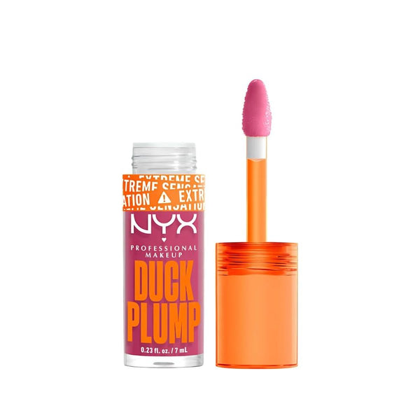 NYX Duck Plump Lip Gloss, Spicy Ginger, Pick Me Pink, 11, Vegan
