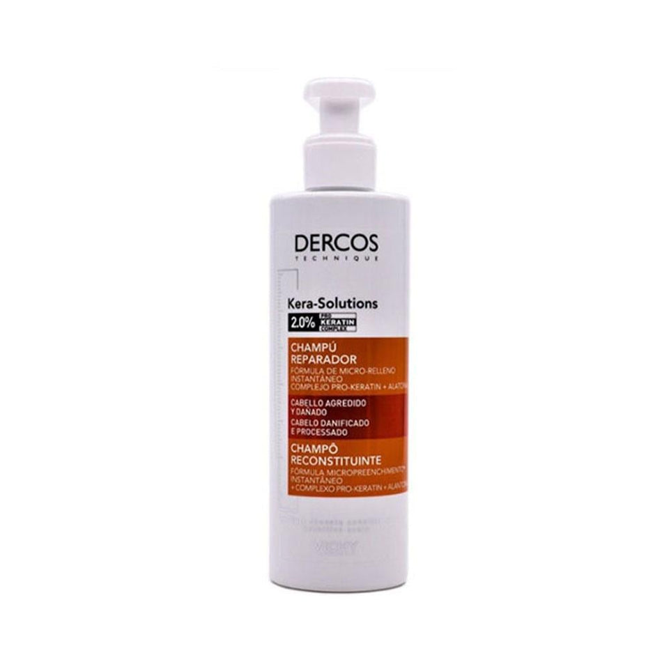 Vichy Dercos Kera-Solutions Intensive-Repair Shampoo for Damaged Hair with Keratin 250ml