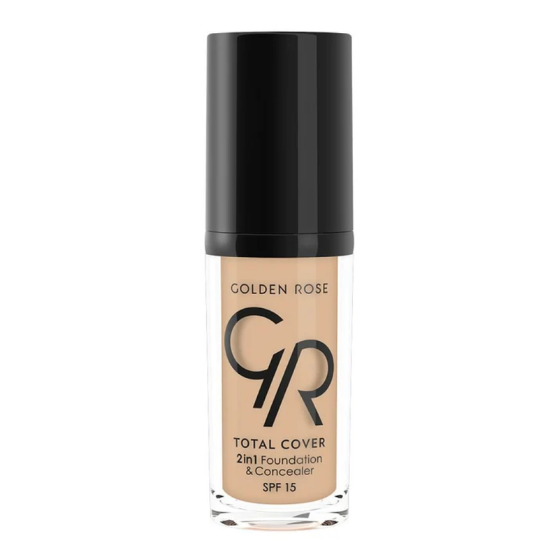 Foundation and Concealer 2in1 Cool Sand 05 Golden Rose 30ml