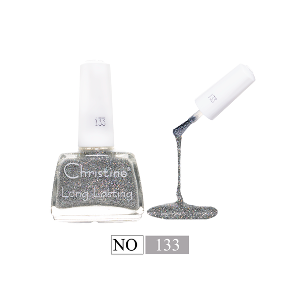 Christine Long Lasting Nail Polish, No. 133 Glossy Quick Drying