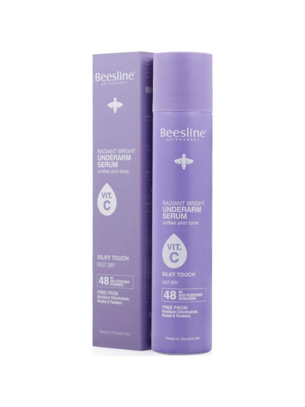 Beesline Underarm Brightening Serum, Silky Touch, 48hr Deodorant, 150ml
