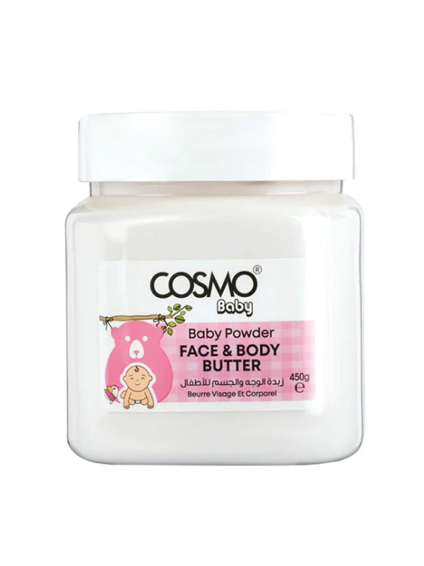 Cosmo Baby Powder Face & Body Butter - 450 ml