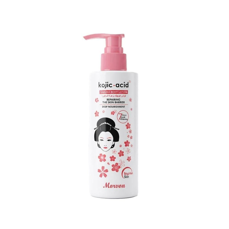 Best Body Lotion Kojic Acid Sakura Flower Morvon 230g