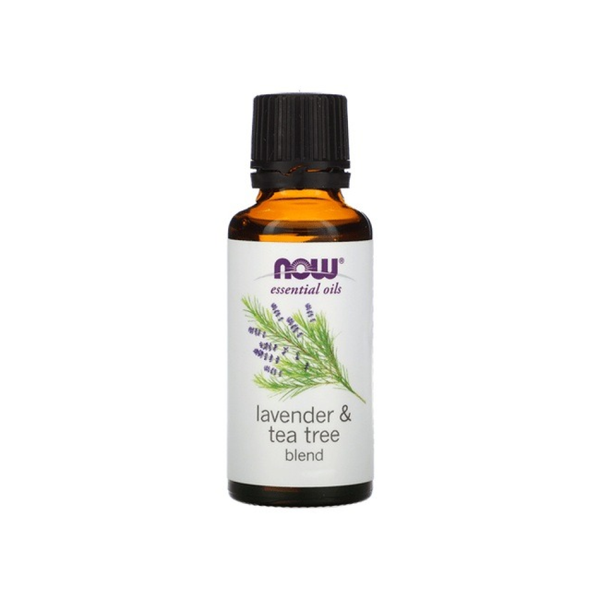 Now Lavender and Tea Tree Body Oil for Relaxation and Sleep, 30ml