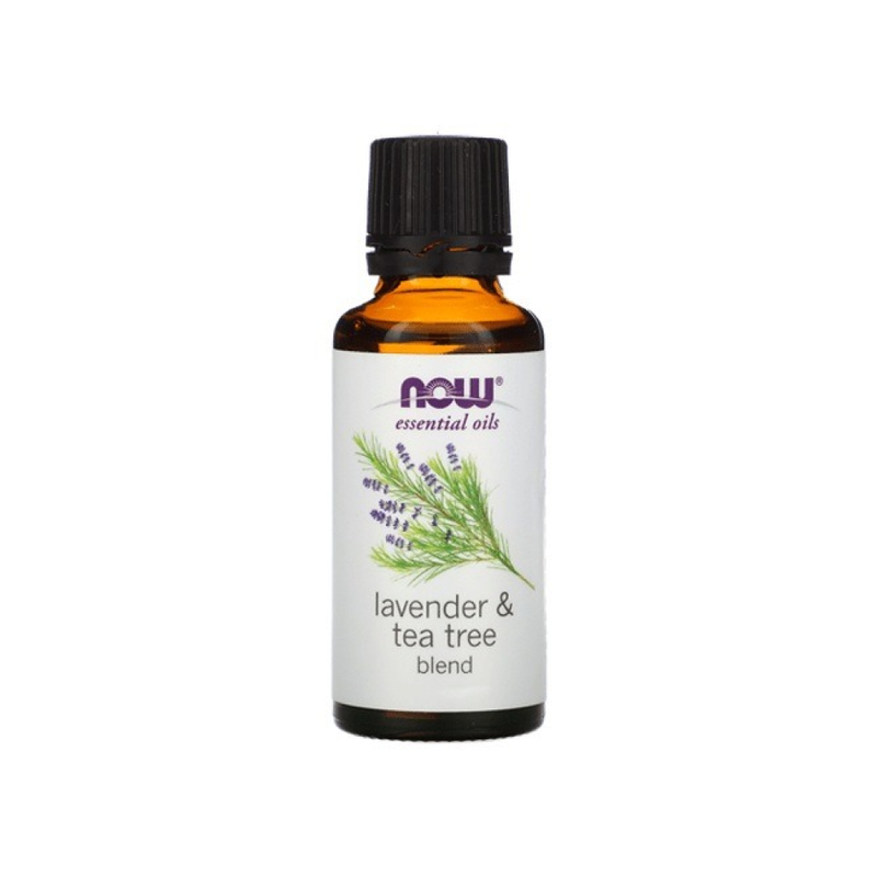 Now Lavender and Tea Tree Body Oil for Relaxation and Sleep, 30ml