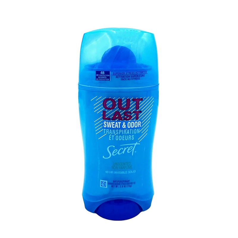 Secret Deodorant Stick Unscented 48H Protection 73g