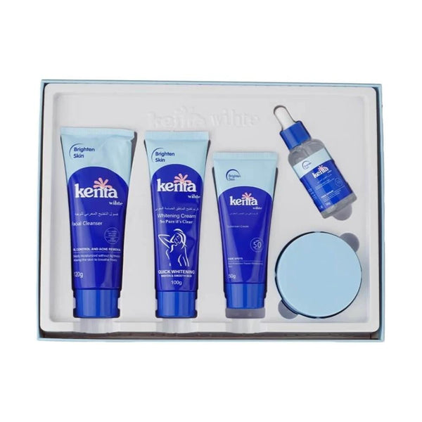 Kinta Moroccan Brightening Kit, 5-Piece Set with Natural Ingredients