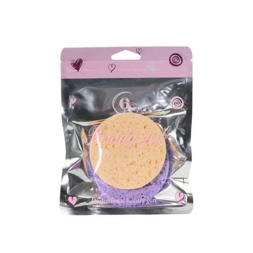 6 Beauty Makeup Sponges, Ergonomic Design for Foundation & Concealer