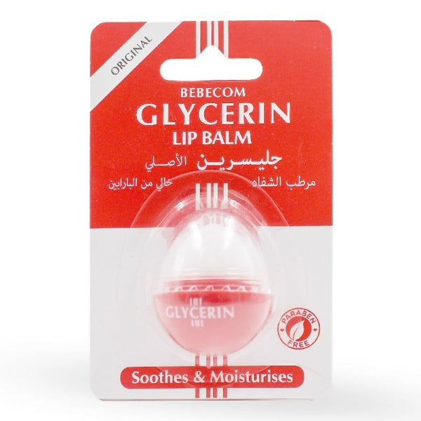 Best Lip Balm for Dry Lips Glycerin Original Formula BEBECOM 10g