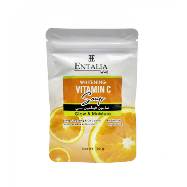 Entalia Vitamin C Soap, Skin Brightening, 100g
