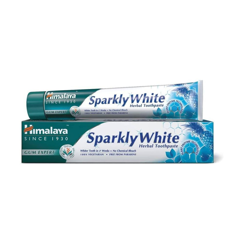Himalaya Herbal Toothpaste Sparkling White Miswak Papaya Pineapple 125g