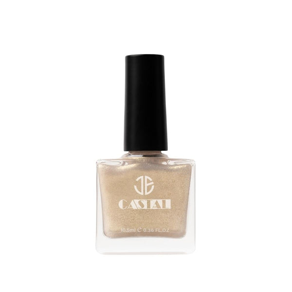 Castal Nail Polish 129 Glitter Finish Long-Lasting Formula
