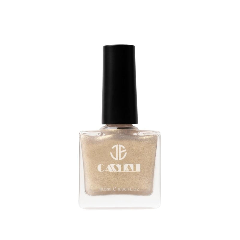 Castal Nail Polish 129 Glitter Finish Long-Lasting Formula