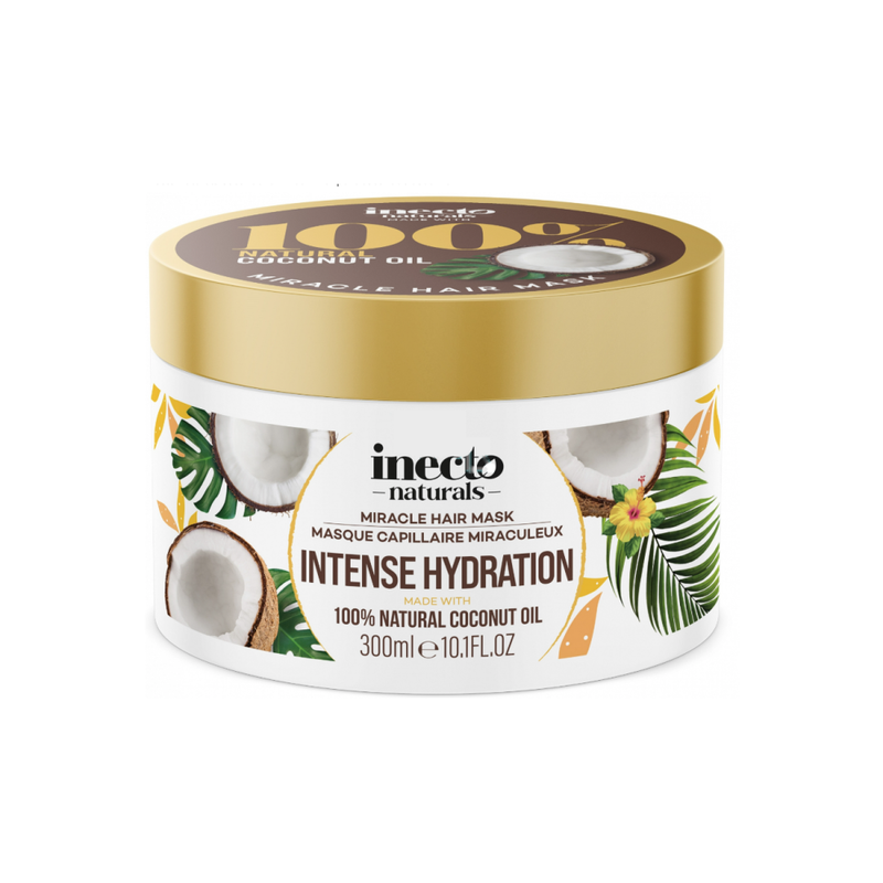 Inecto Naturals Coconut Oil Hair Mask 300ml Sulfate-Free