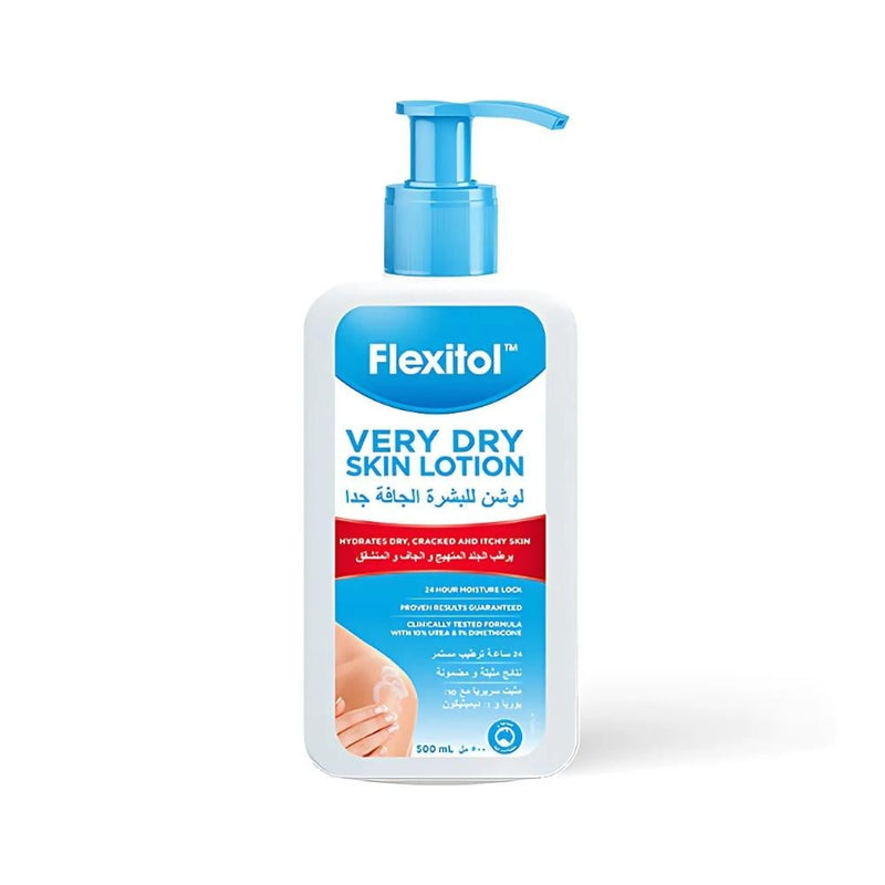 Flexitol Moisturizing Lotion 500ml - For Very Dry and Cracked Skin
